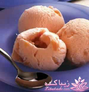 بستنی ماستی ریواس و زنجبیل (مخصوص کسایی که رژیم چاقی دارن)